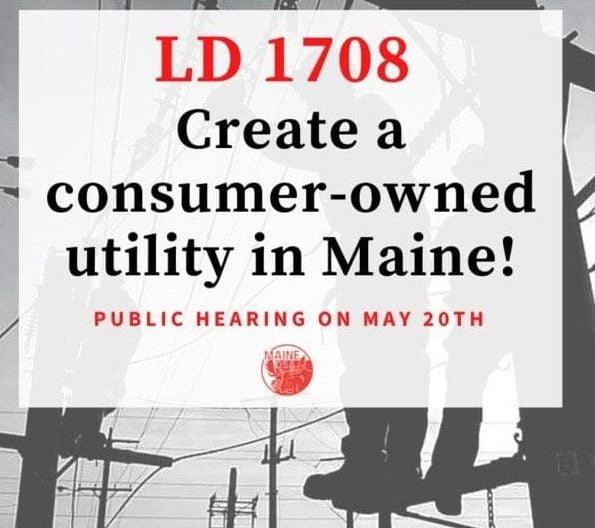 Fight for public power in Maine heats up