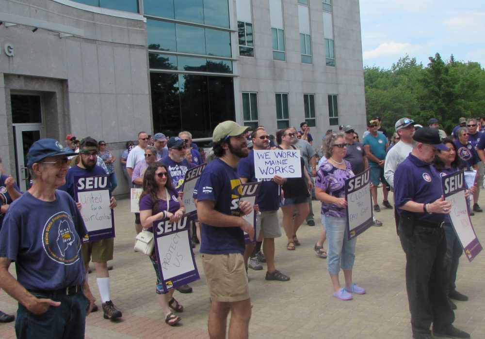 Maine Service Employees Association demands a fair shake from Gov. Mills
