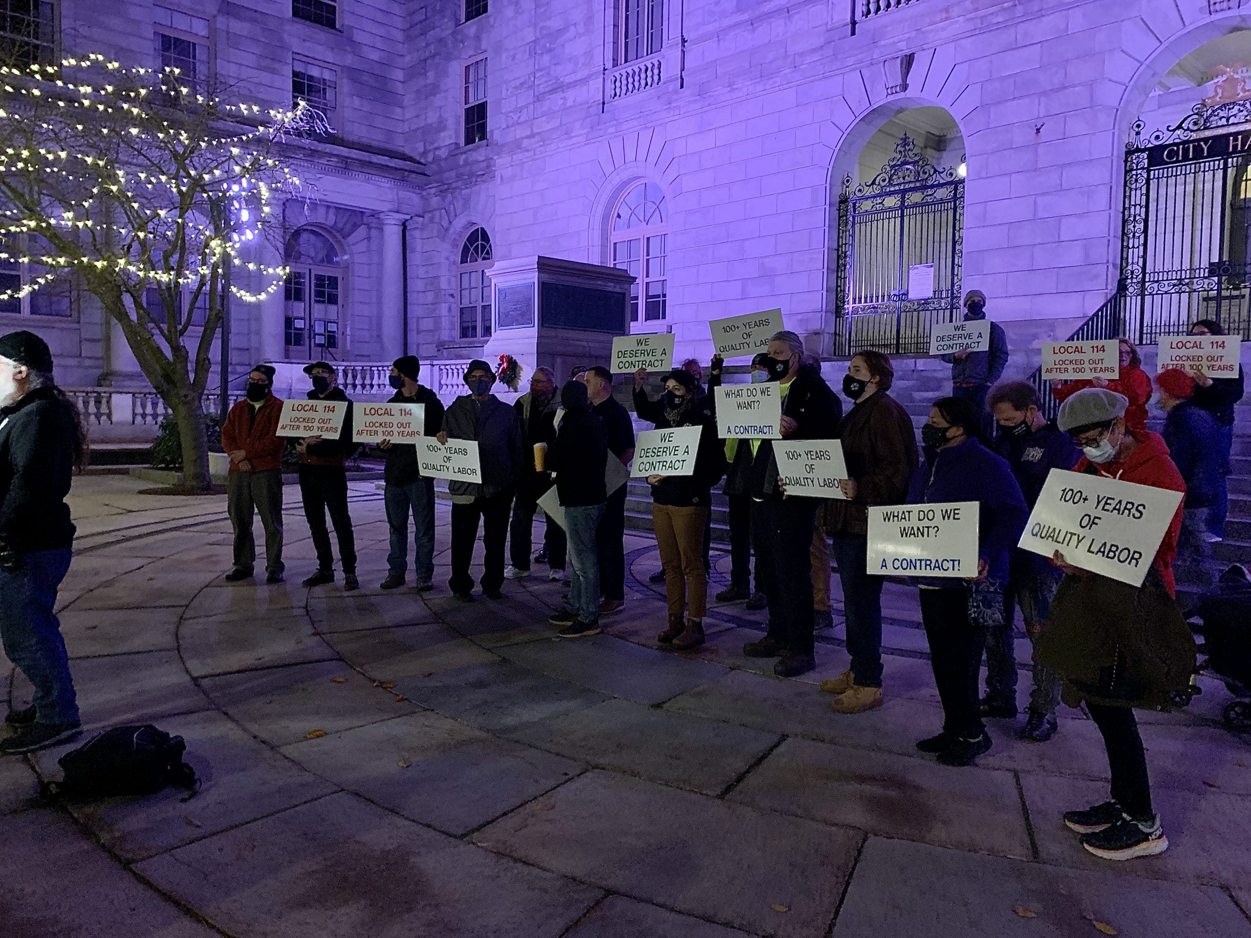 IATSE Workers Locked Out of Merrill Auditorium