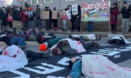 Lokotah Sanborn Speaks at Bath Demonstration