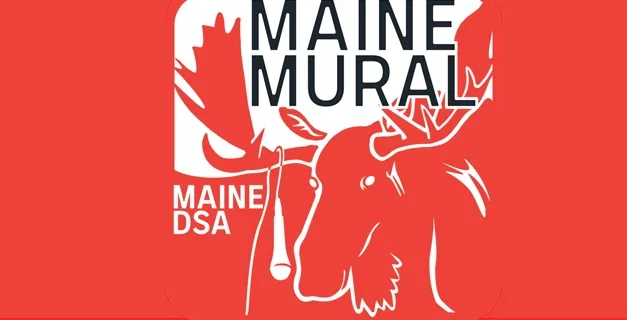 Maine Mural: Bowdoin College Encampment