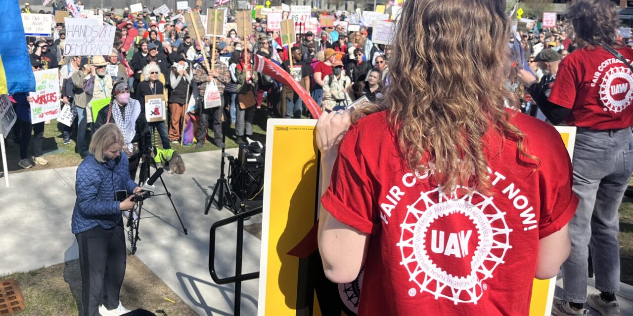 Maine unions and community unite for May Day